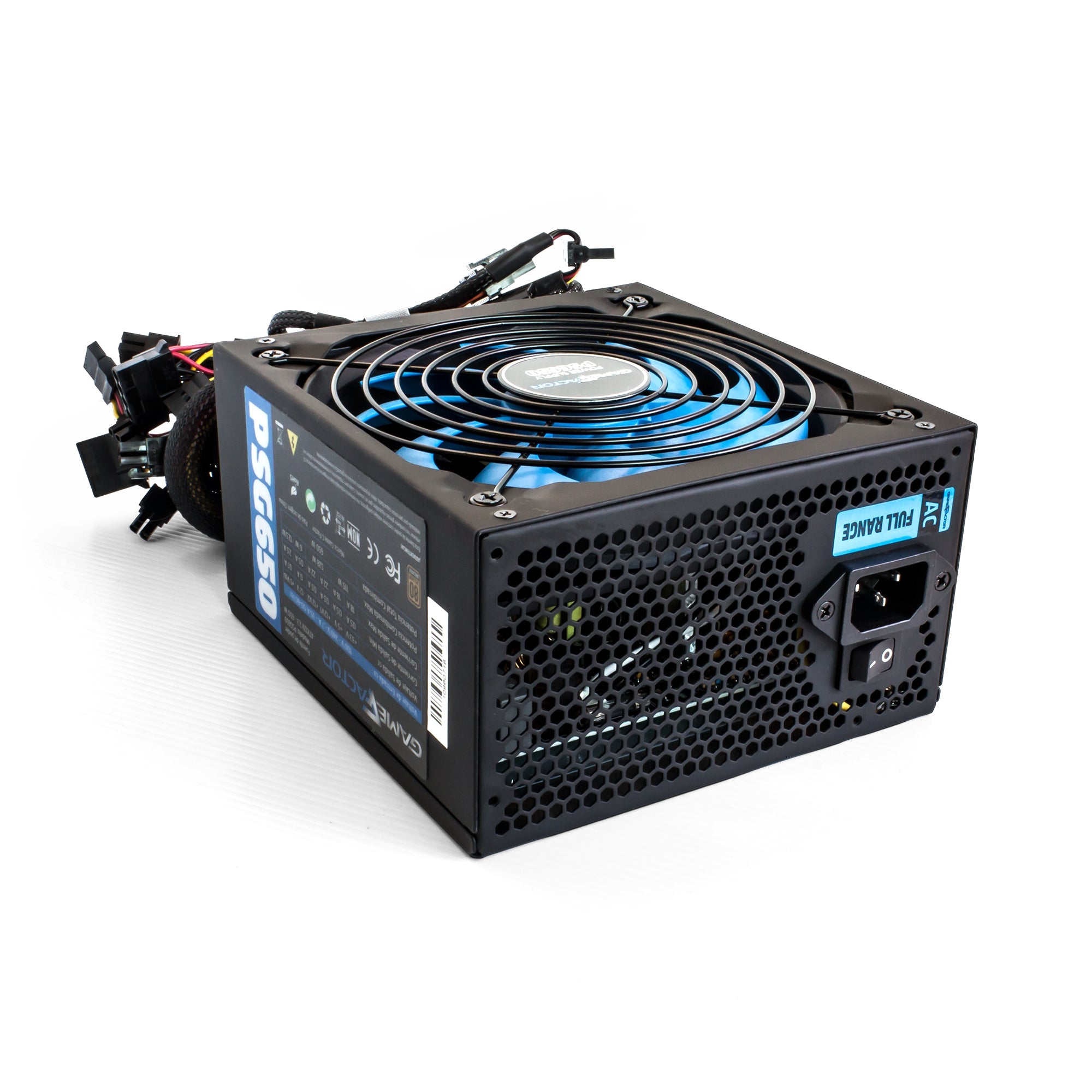 Fuente De Poder Gaming Game Factor Psg-650 Psg650 80Plus Bronze 650Watts Pfc Activo