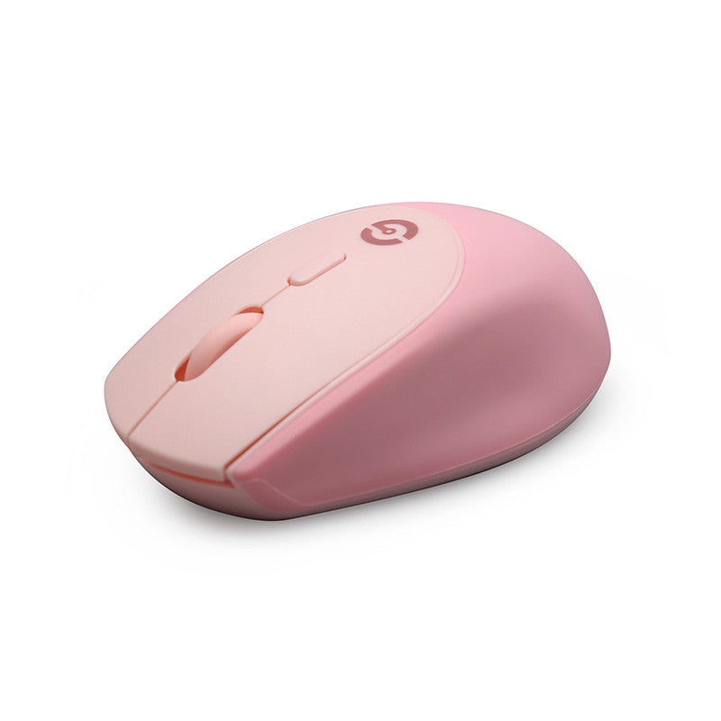 Mouse Wireless Getttech Gac-24404P Colorful Rosa