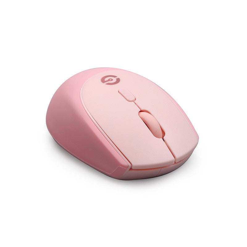 Mouse Wireless Getttech Gac-24404P Colorful Rosa