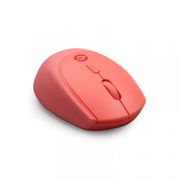 Mouse Inalámbrico Getttech Gac-24405R Wireless Colorful Rojo