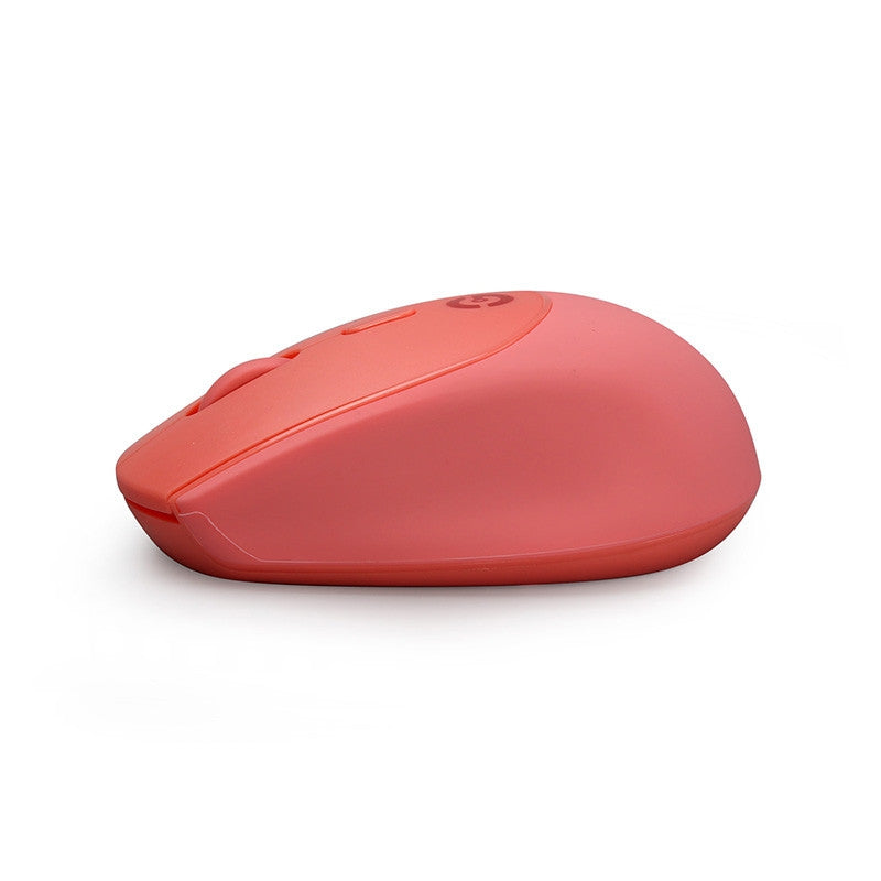 Mouse Inalámbrico Getttech Gac-24405R Wireless Colorful Rojo