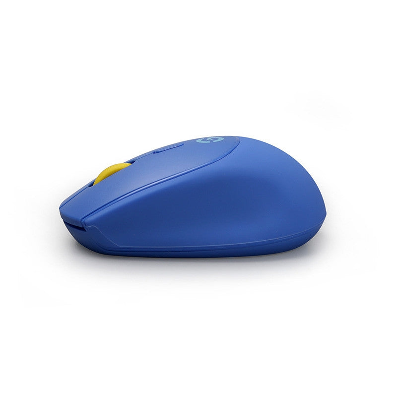 Mouse Wireless Colorful Azul Getttech Gac-24406B