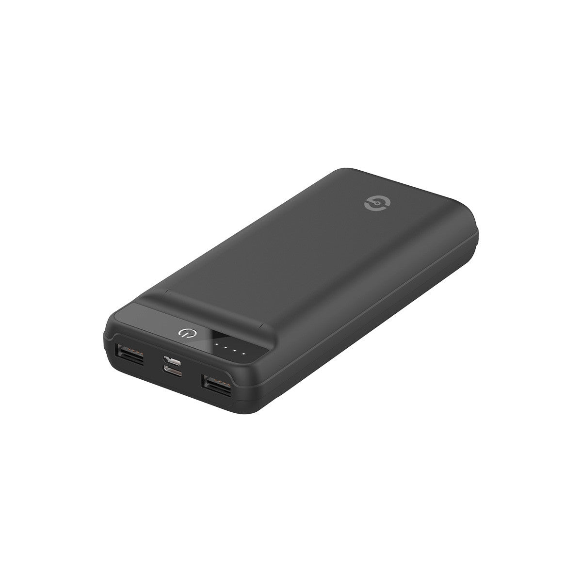 Power Bank Getttech Gcc-16506 Comet 20000Mah 2.4A Ev Mic Usb Y Tipo / Sv Usb. Negra