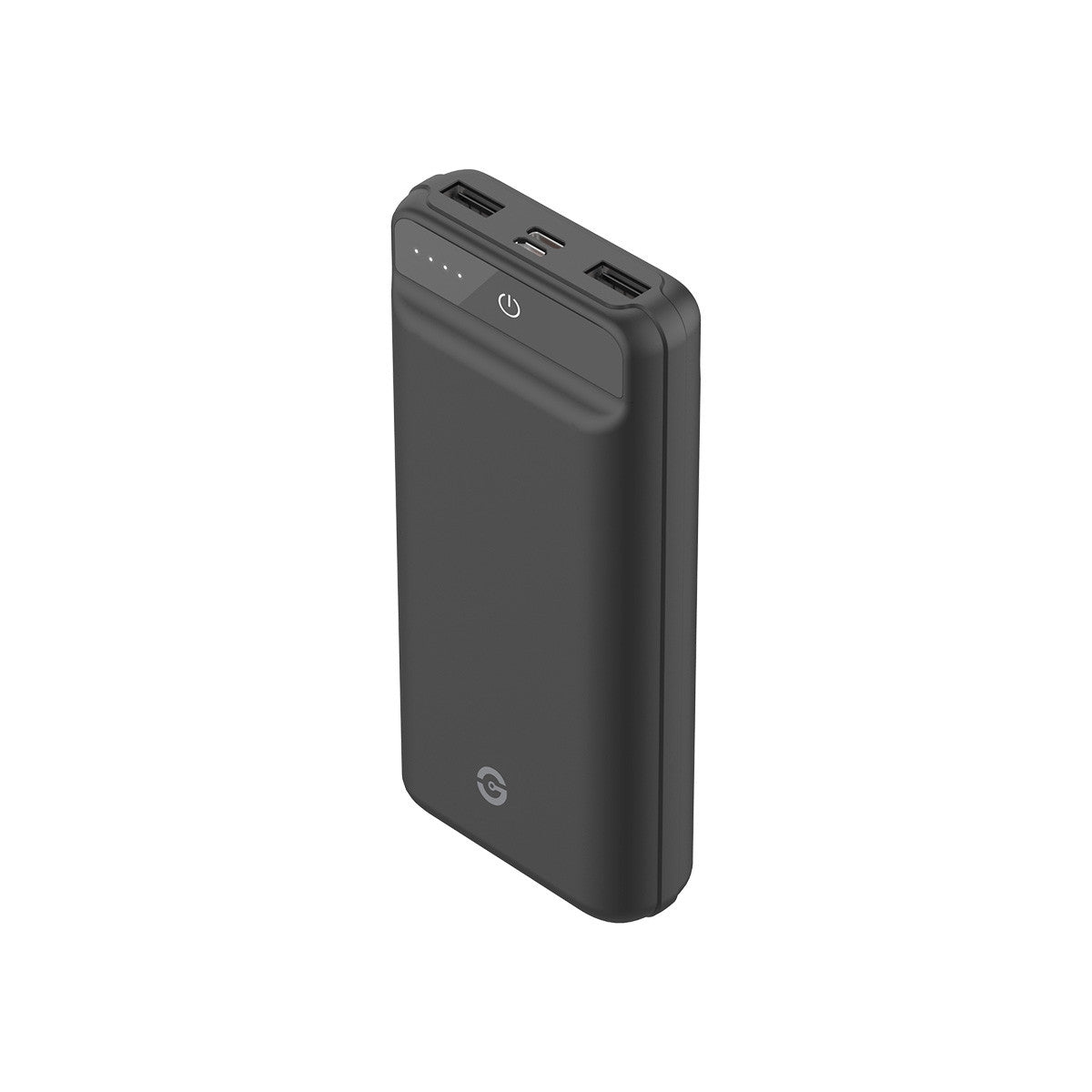 Power Bank Getttech Gcc-16506 Comet 20000Mah 2.4A Ev Mic Usb Y Tipo / Sv Usb. Negra