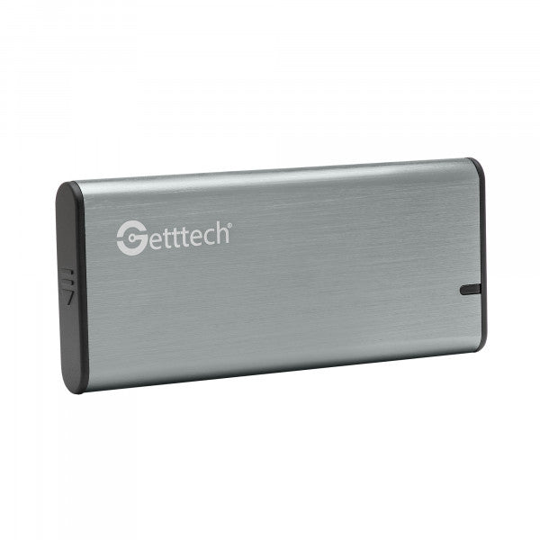 Gabinete De Disco Duro Getttech Gce-M231-01 2.5 Pulgadas Usb 3.1 Plata