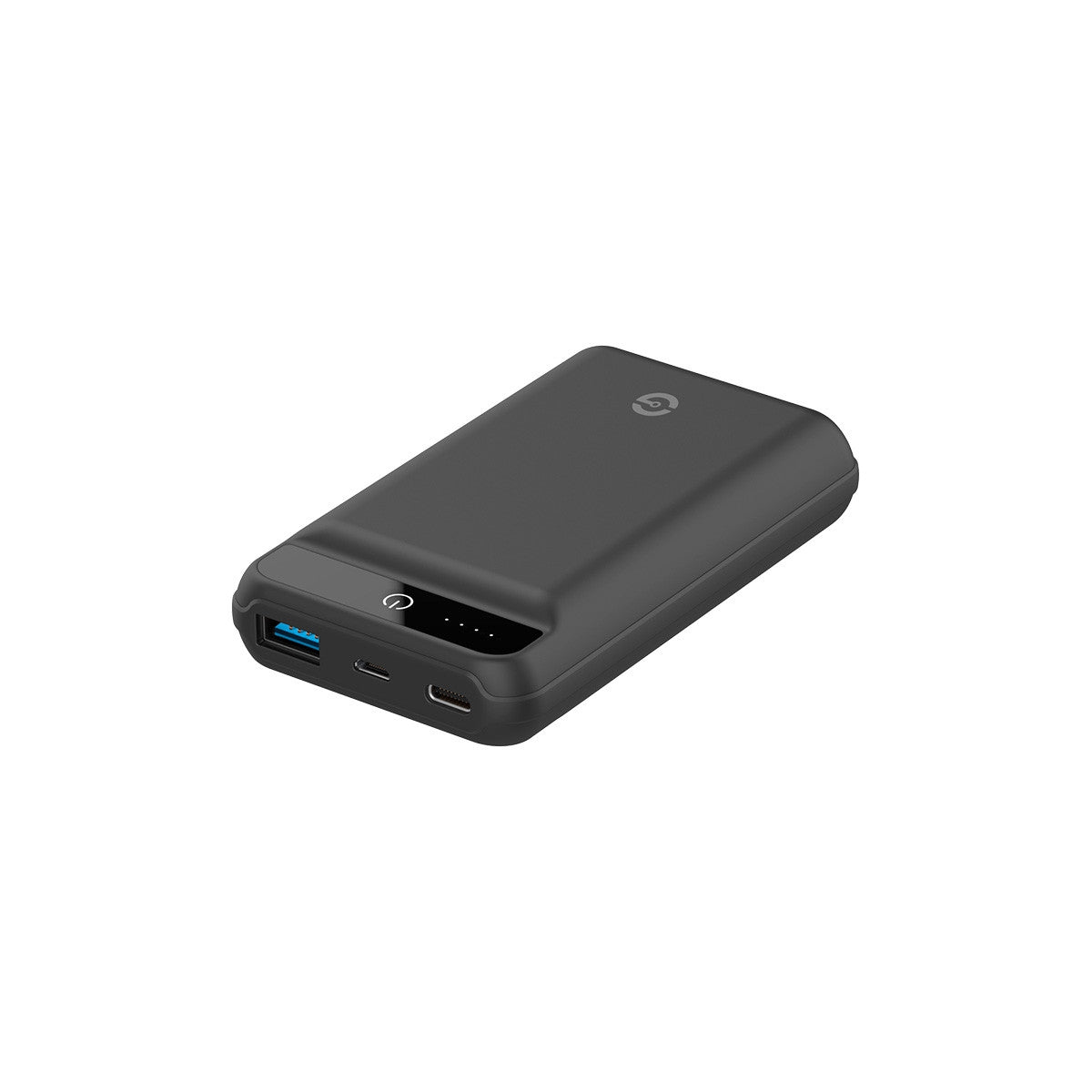 Power Bank Getttech Gcr-16502 Rocket 10000Mah/Qc Carga Rapida Mic Usb Y Tipo C. Negra