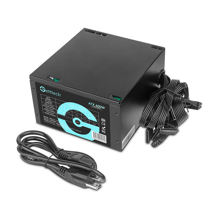 Fuente De Poder Getttech Gfs-60020-01 600W