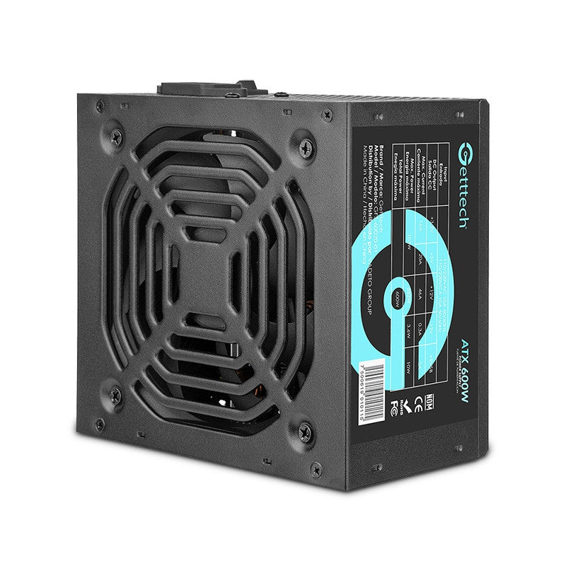 Fuente De Poder Getttech Gfs-60020-01 600W