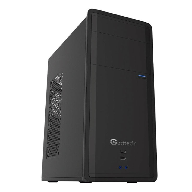 Gabinete Getttech Gg1802 Gg-1802 Atx Fuente 500W Vent Usb 3.0 Negro