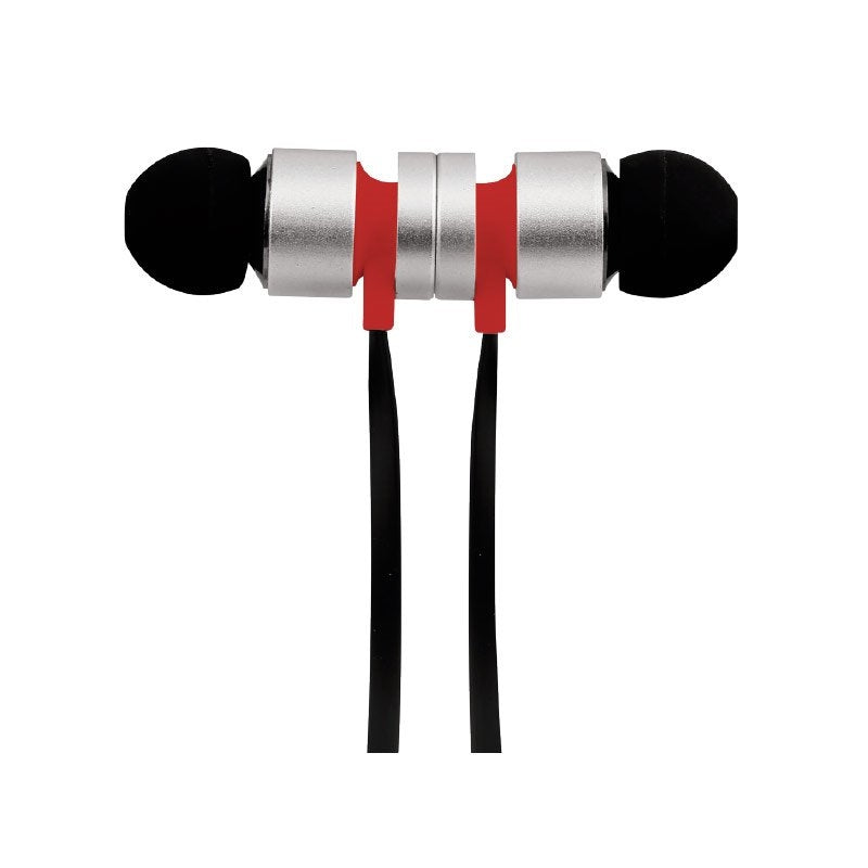 Audifonos Auricular Getttech Soft Mi-1220R C/Mic Negro C/Rojo 3.5Mm