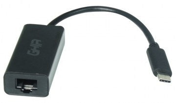 Adaptador Ghia Tarjeta De Red Externa Alta Velocidad Usb 3.1 Tipo C A Red Ethernet Rj45 1Gbps