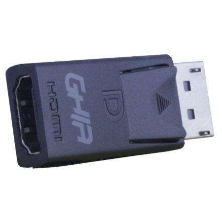 Adaptador Ghia Conversor De Video Displayport Macho A Hdmi Hembra