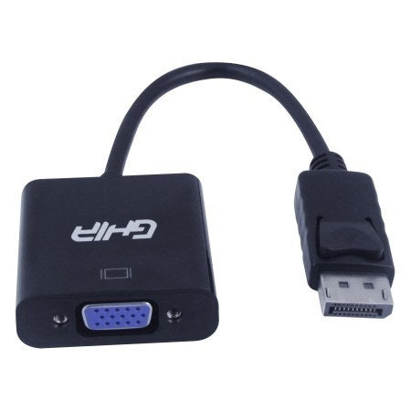 Adaptador Ghia Conversor De Video Displayport Macho A Vga Hembra