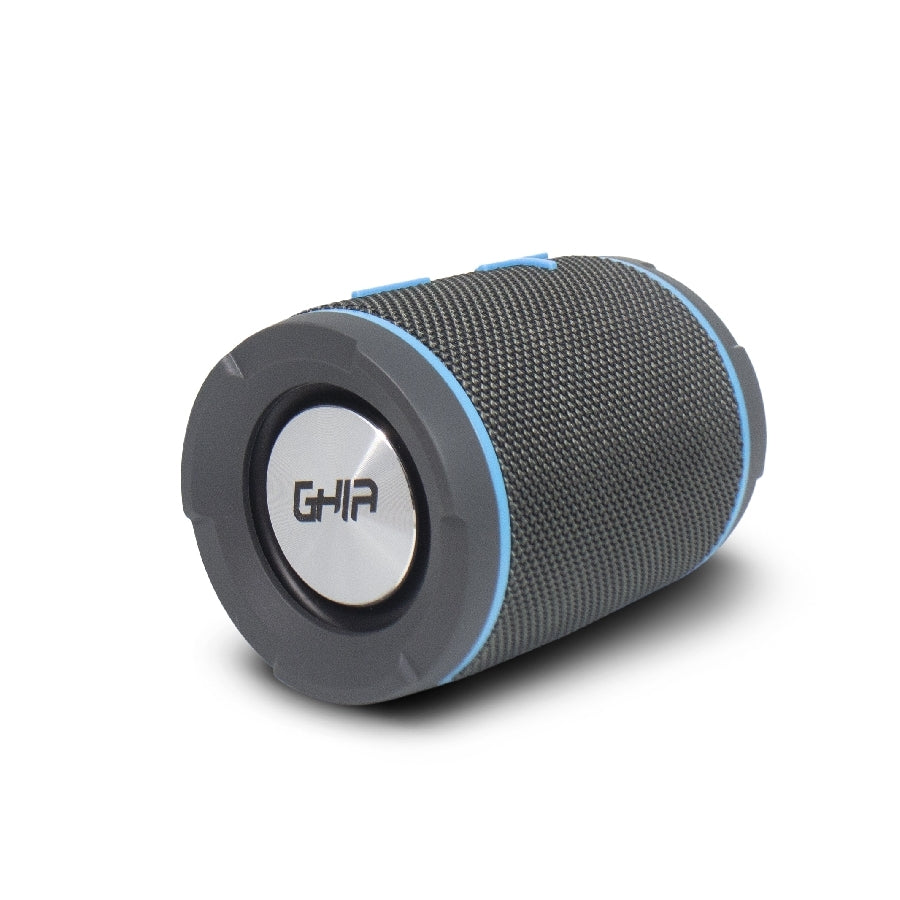 Bocina Bluetooth Ghia Bxsub Sumergible En Agua Ipx7 / 5W X2/Tws/Manos Libres/Radio Fm/ Color Gris/Azul