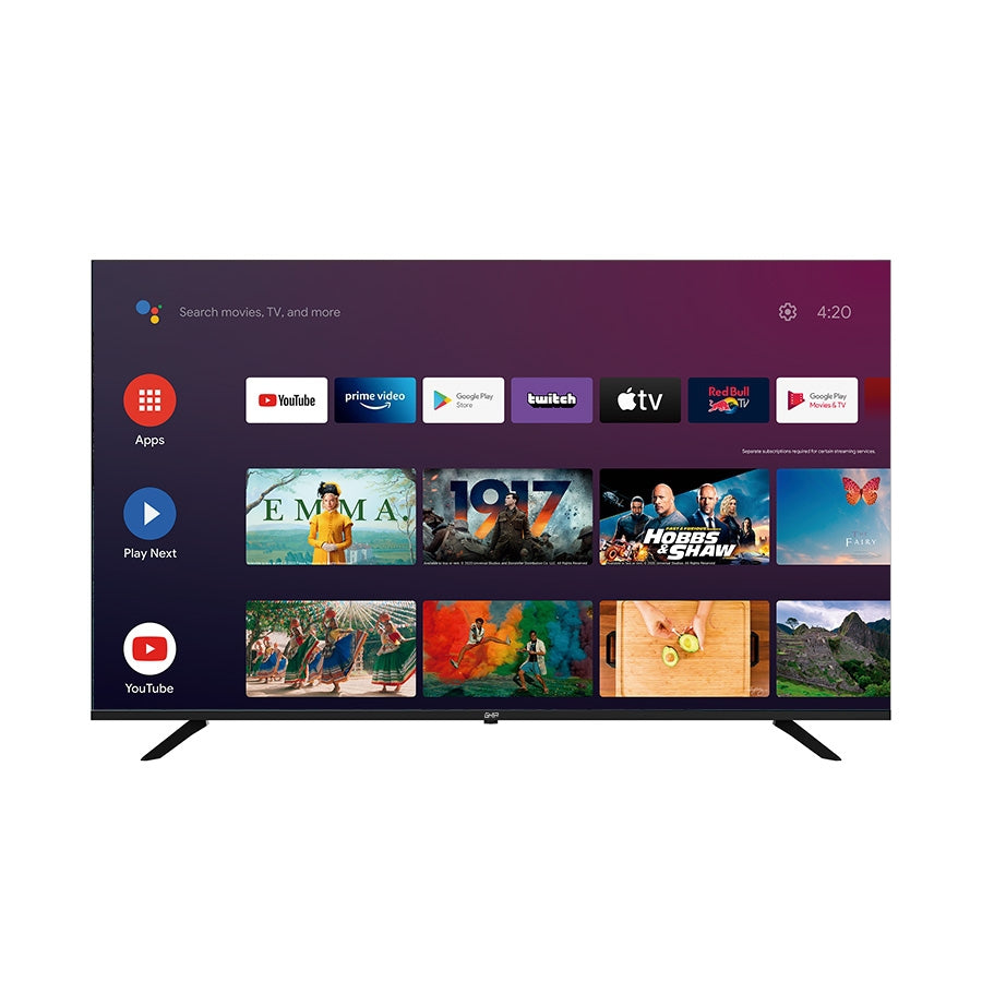 Television Smart Ghia Android Tv Certified 65 Pulg 4K Wifi/ Rj45 /3 Hdmi /2 Usb / Rca / Aux 3.5Mm/ Optico 60Hz