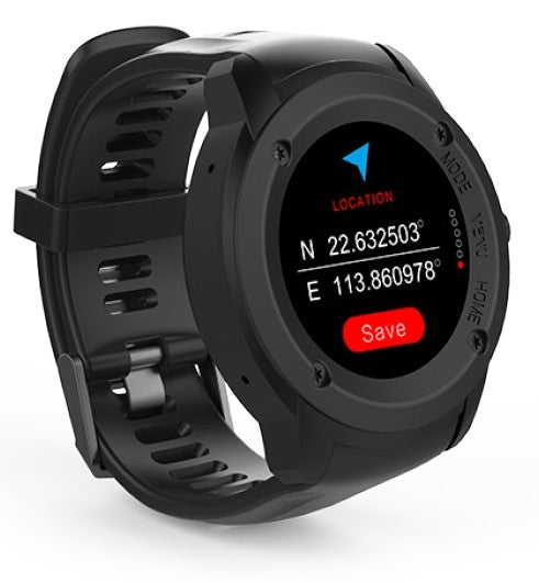 Ghia Smart Watch Draco /1.3 Touch/ Heart Rate/ Bt/ Gps/ Gac-142 / Color Negro/Negro