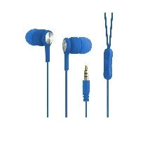 Audifonos Alambricos Ghia Comet2 Con Manos Libres / Color Azul