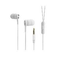 Audifonos Alambricos Ghia Comet2 Con Manos Libres / Color Blanco