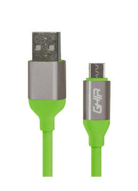 Cable Micro Usb Ghia 1M Color Verde