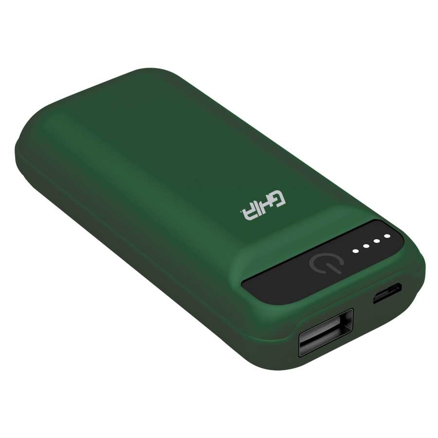 Bateria De Respaldo Ghia Power Bank 2500 Mah Verde