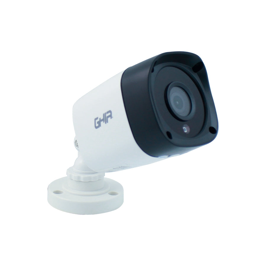 Camara Ghia Tipo Bala 1080P 4 En 1 Ahd/Tvi/Cvi/Cvbs/ 2Mp/Lente De 3.6Mm/ Ir 25Mts Uso Exterior