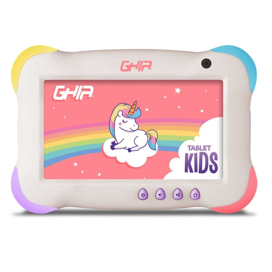 Tablet Ghia 7 Kids/A133 Quadcore/1Gb Ram/16Gb /2Cam/Wifi/Bluetooth/2500Mah/Android 11 Go /Violeta