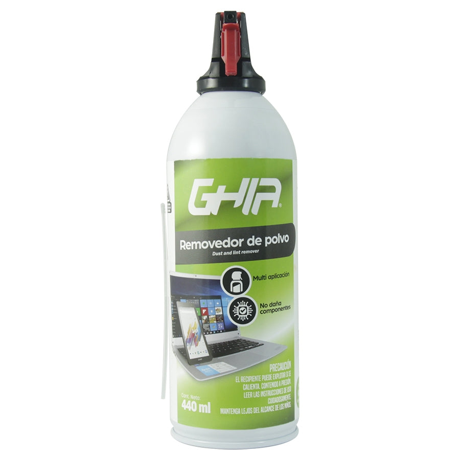 Aire Comprimido Ghia Removedor De Polvo De 440 Ml