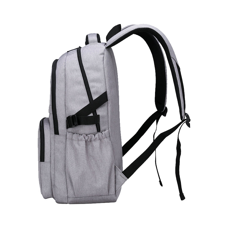 Mochila Ghia De 15.6 Pulgadas Color Gris / 6 Compartimientos