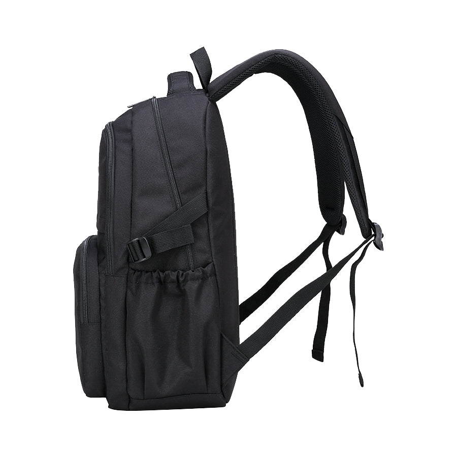 Mochila Ghia De 15.6 Pulgadas Color Negro / 6 Compartimientos