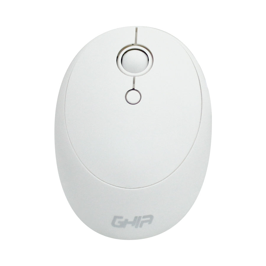 Mouse Inalambrico Gm600B Ghia Color Blanco