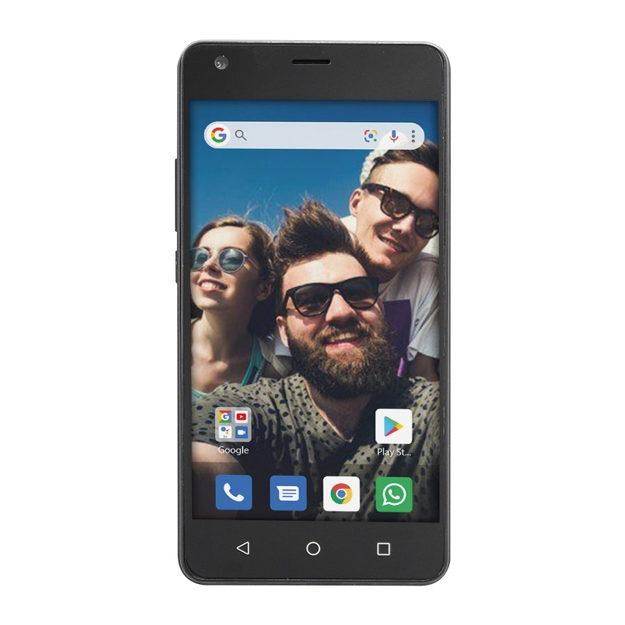 Ghia Smartphone 3G/ 5 Pulg /Android Go 11 / Camara Frontal 2 M/ Camara Trasera 5M/ 1Gb 8Gb / Wifi / Bt / Negro