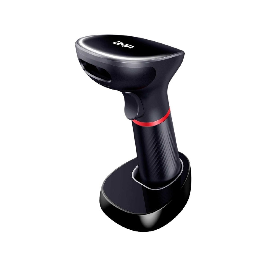 Lector De Codigos De Barras Ghia 2D Inalambrico // Receptor Usb // Bluetooth // Base De Carga // Compatible Con Qr