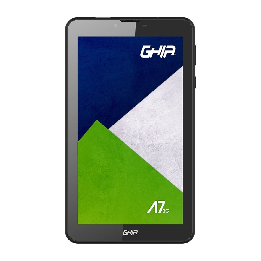 Tablet Ghia 7 A7 3G Y Wifi /Sc7731E Quadcore/Ips/Bluetooth 4.0/1Gb Ram/16Gb Rom /2Cam/2500Mah/Android 10/Negra