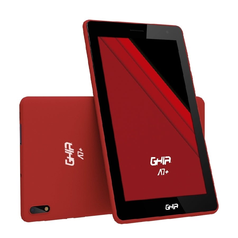 Tablet Ghia 7 A7 Plus/A100 Quadcore /2Gb Ram/16Gb /2Cam/Wifi/Bluetooth/2500Mah/Android 10 /Roja