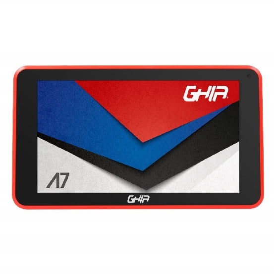 Tablet Ghia A7 Wifi/A50 Quadcore/Wifi/Bt/1Gb/16Gb/0.3Mp2Mp/2100Mah/Android 9 Go Edition/Roja