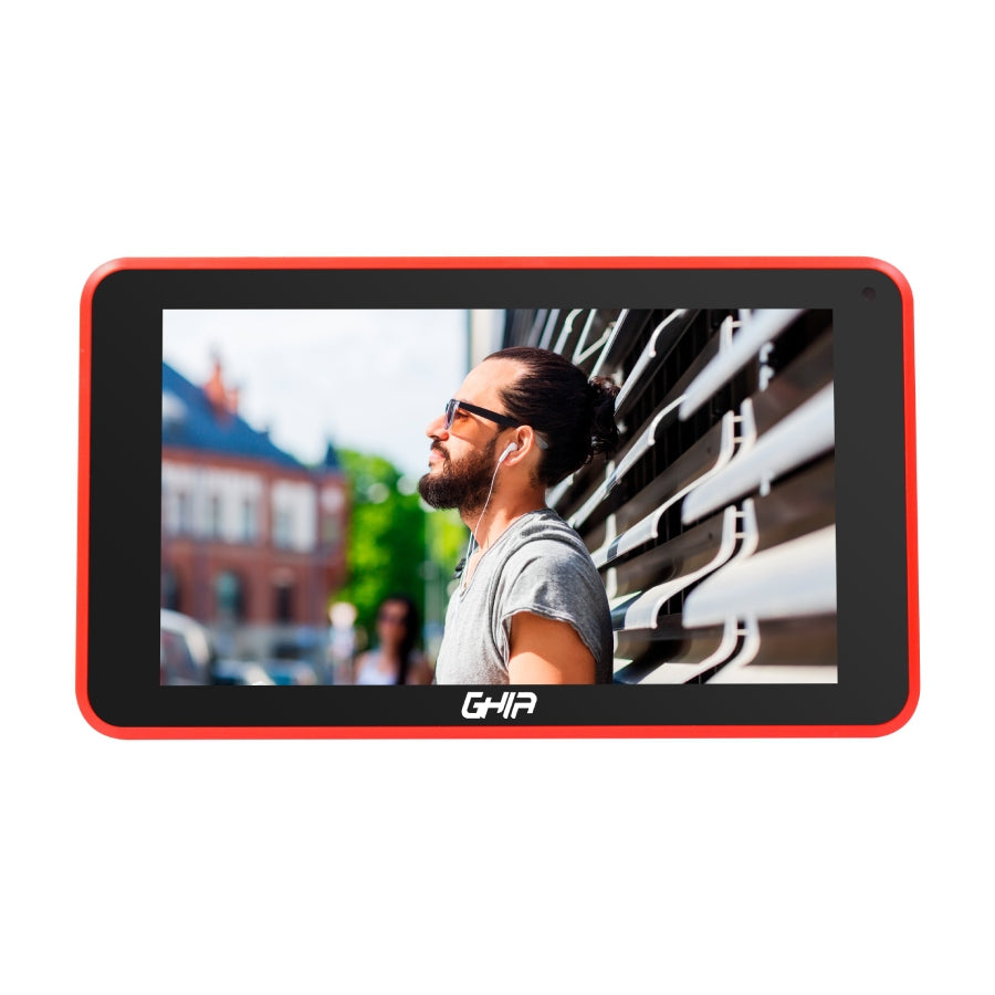 Tablet Ghia A7 Wifi/Quadcore/A50/Wifi/Bt/1Gb16Gb/0.3Mp2Mp/2000Mah/Android 8,1 Go/Roja