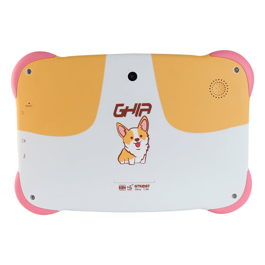 Tablet Ghia 7 Kids/A50 Quadcore/1Gb Ram/16Gb /2Cam/Wifi/Bluetooth/2500Mah/Android 9 /Perrito