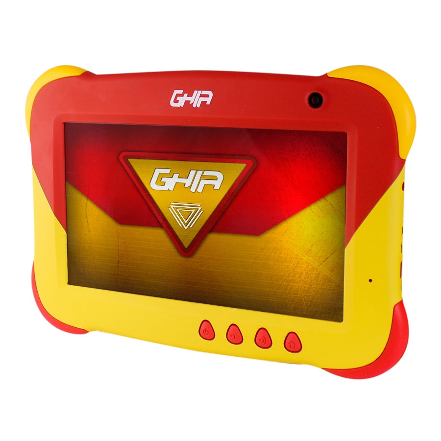 Tablet Ghia 7 Kids/A50 Quadcore/1Gb Ram/16Gb /2Cam/Wifi/Bluetooth/2500Mah/Android 9 /Roja