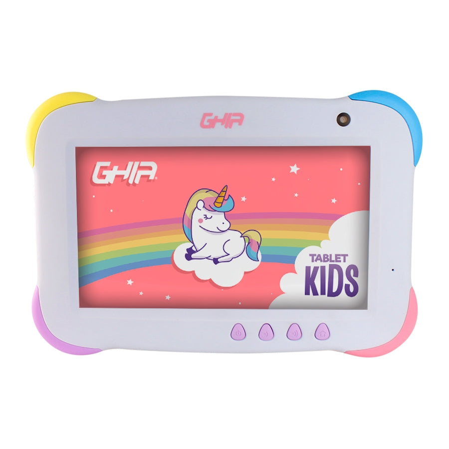 Tablet Ghia 7 Kids/A50 Quadcore/1Gb Ram/16Gb /2Cam/Wifi/Bluetooth/2500Mah/Android 9 /Violeta