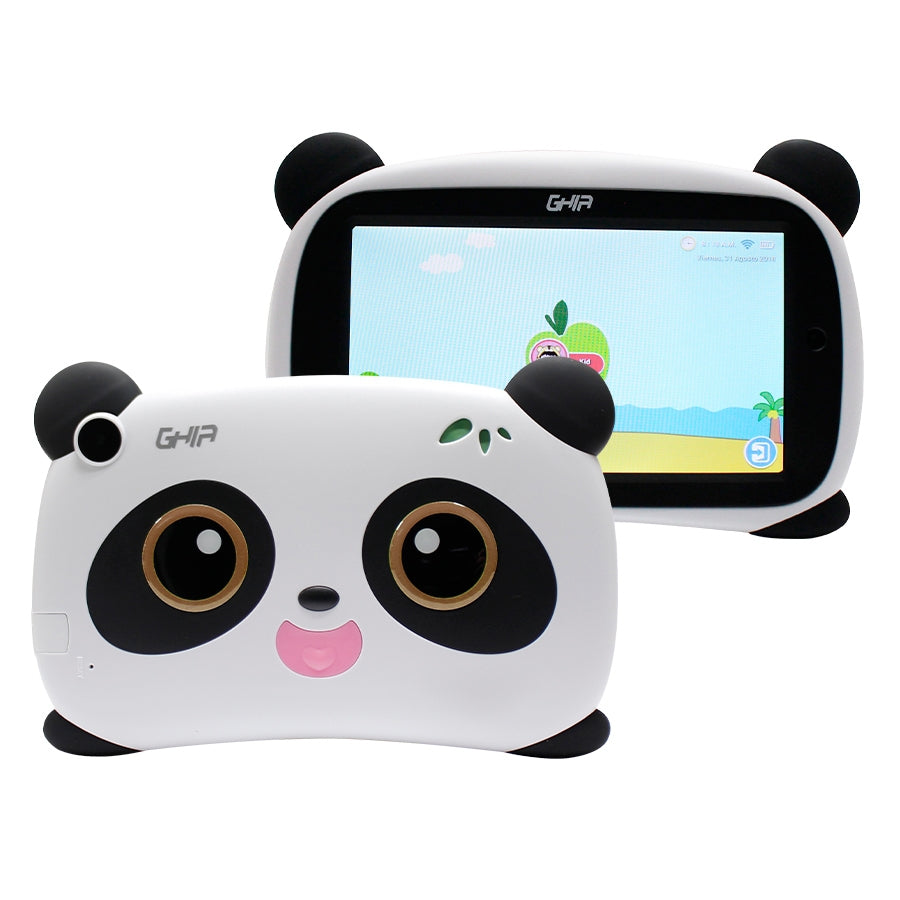 Tablet Ghia Panda 7 Pulgadas/A50 Quadcore/1Gb/16Gb/2Cam/Wifi/Bluetooth/2500Mah/Android 9 Go Edition / Ojos Cafes