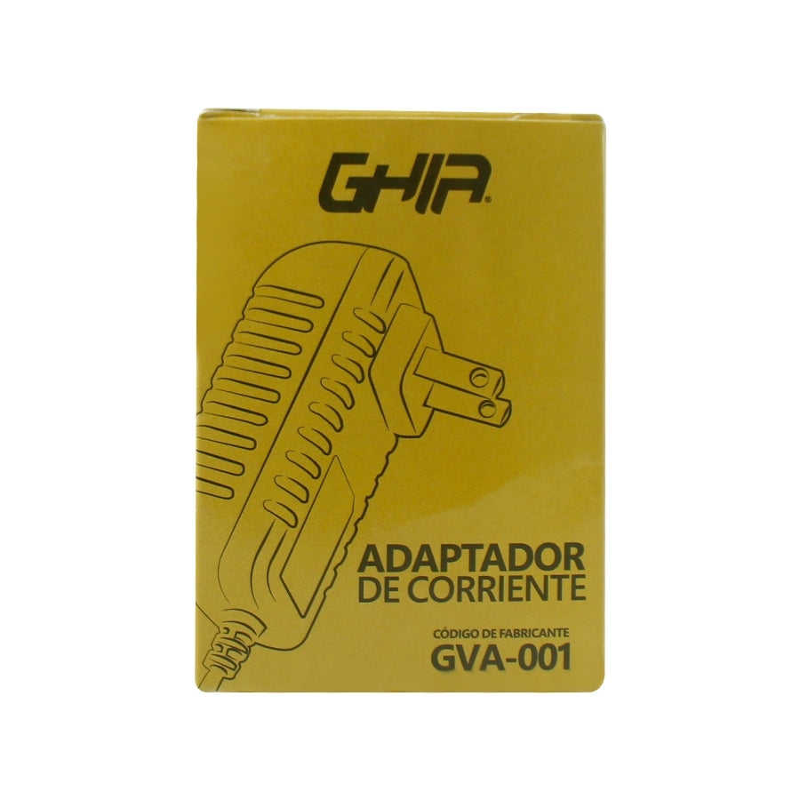 Fuente De Poder Individual Ghia/ Para Equipos De Cctv/12 Volts 1A