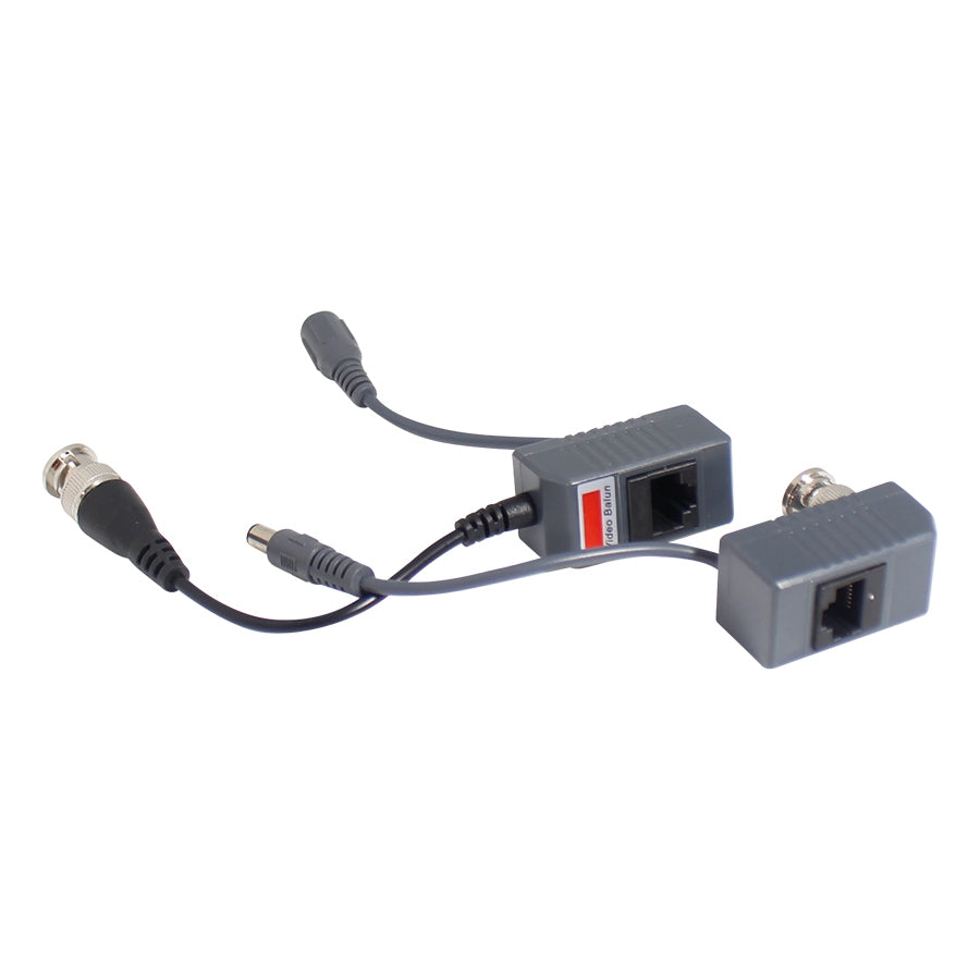 Par De Transceptores Ghia Video Balun Transmite Energia Y Video Ahd /Cvbs/Cvi/Tvi / Con Extension / Distancia De Hasta 350 Mts A 720P / Resolucion Hasta 5Mp.