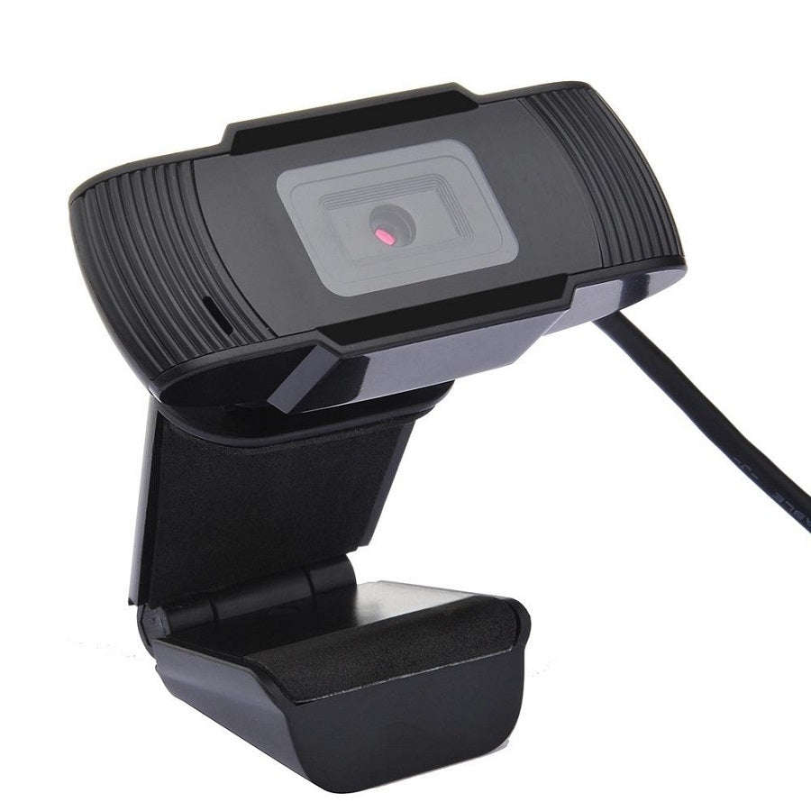 Camara Web Ghia 720P / Webcam Usb Ideal Para Equipos De Escritorio / Color Negro / Microfono 3.5Mm