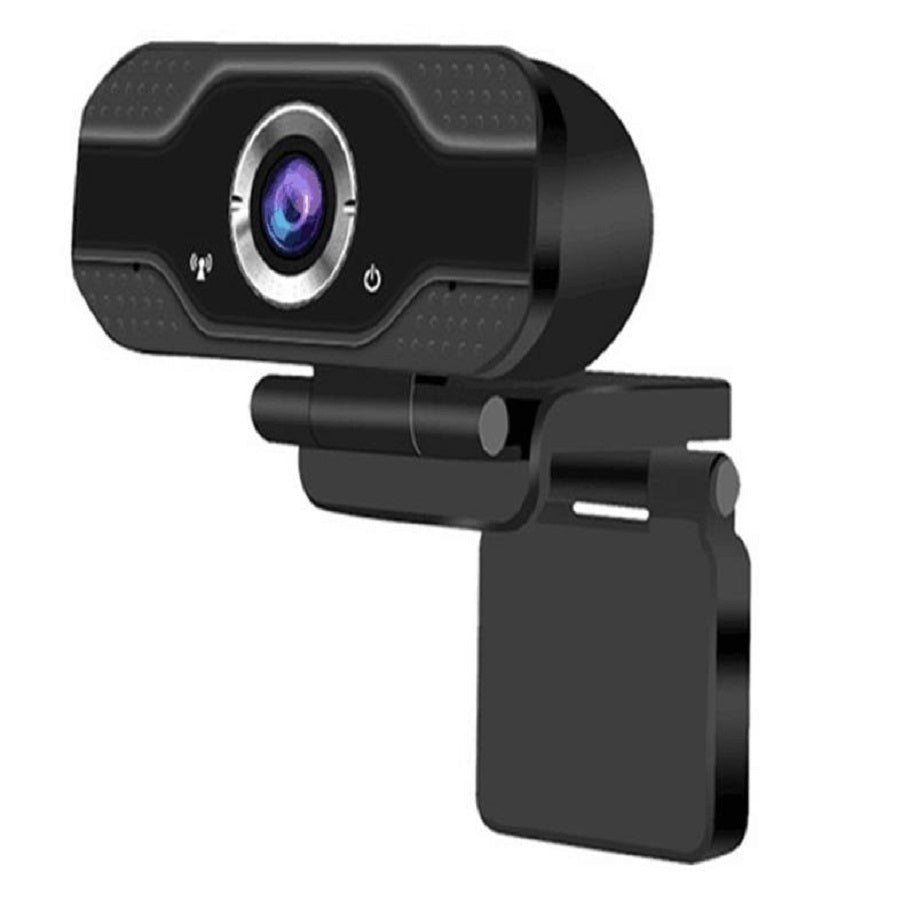 Camara Web Ghia 1080P / Webcam Usb Ideal Para Equipos De Escritorio Y Laptops / Color Negro / Microfono Via Usb