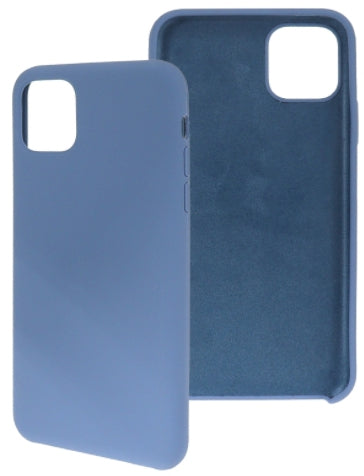 Funda Ghia De Silicon Color Azul Con Mica Para Iphone 11 Pro Max