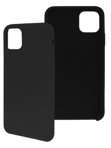 Funda Ghia De Silicon Color Negro Con Mica Para Iphone 11 Pro Max