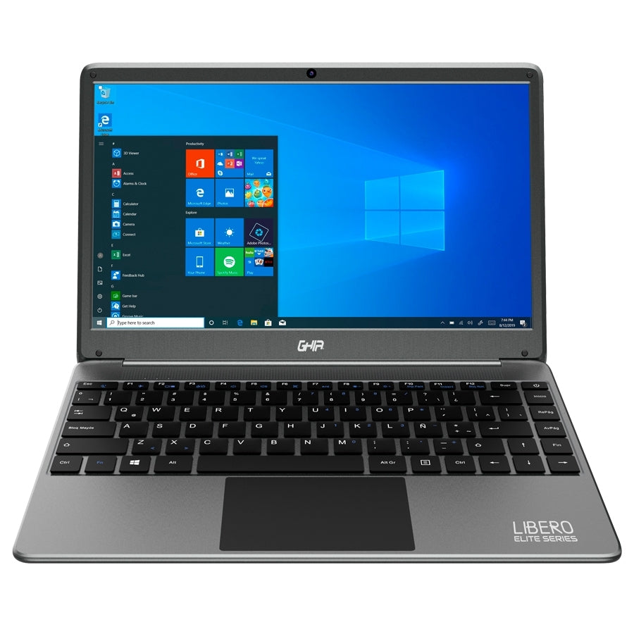 Portatil Ghia Libero Elite / 14.1Pulg Ips Full Hd/ Core I3-10110U 2.10Ghz - 4.10Ghz/8Gb/Ssd M.2 256 Gb/Rj45/Wifi/ Bt/ W10 Home, Act. Gratuita A Windows 11