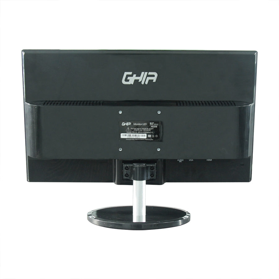 Monitor Ghia / 19.5 Pulg / Led / Tn / Hd 1600 X 900 / 60 Hz / Vga / Hdmi