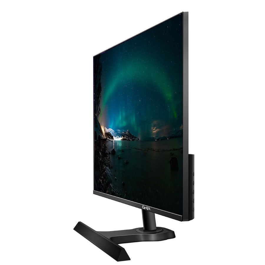 Monitor Ghia Full Hd / 27 Pulgadas / Freesync / 19201080Px 75Hz / Vga-Hdmi / Frameless / Bocinas Integradas / Slim