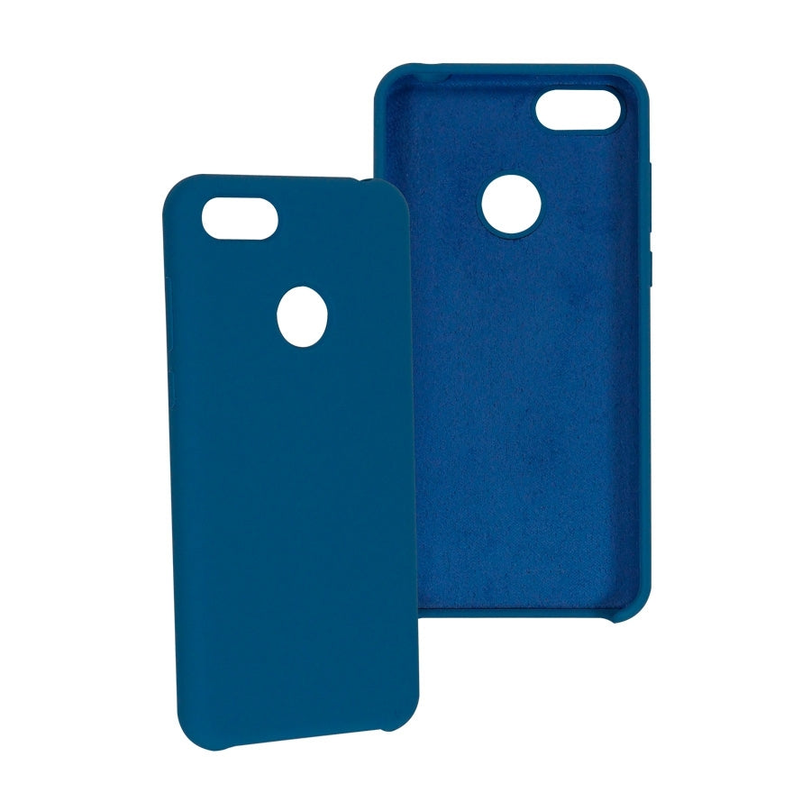 Funda Ghia De Silicon Color Azul Para Motorola E6 Play